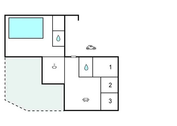 펜션 Stunning In With Indoor Swimming Pool